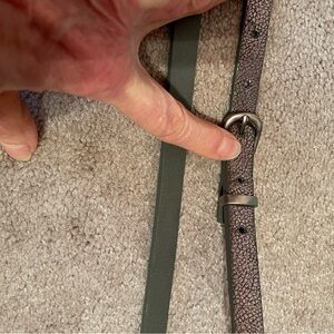 womens dk grey skinny 42” end to end